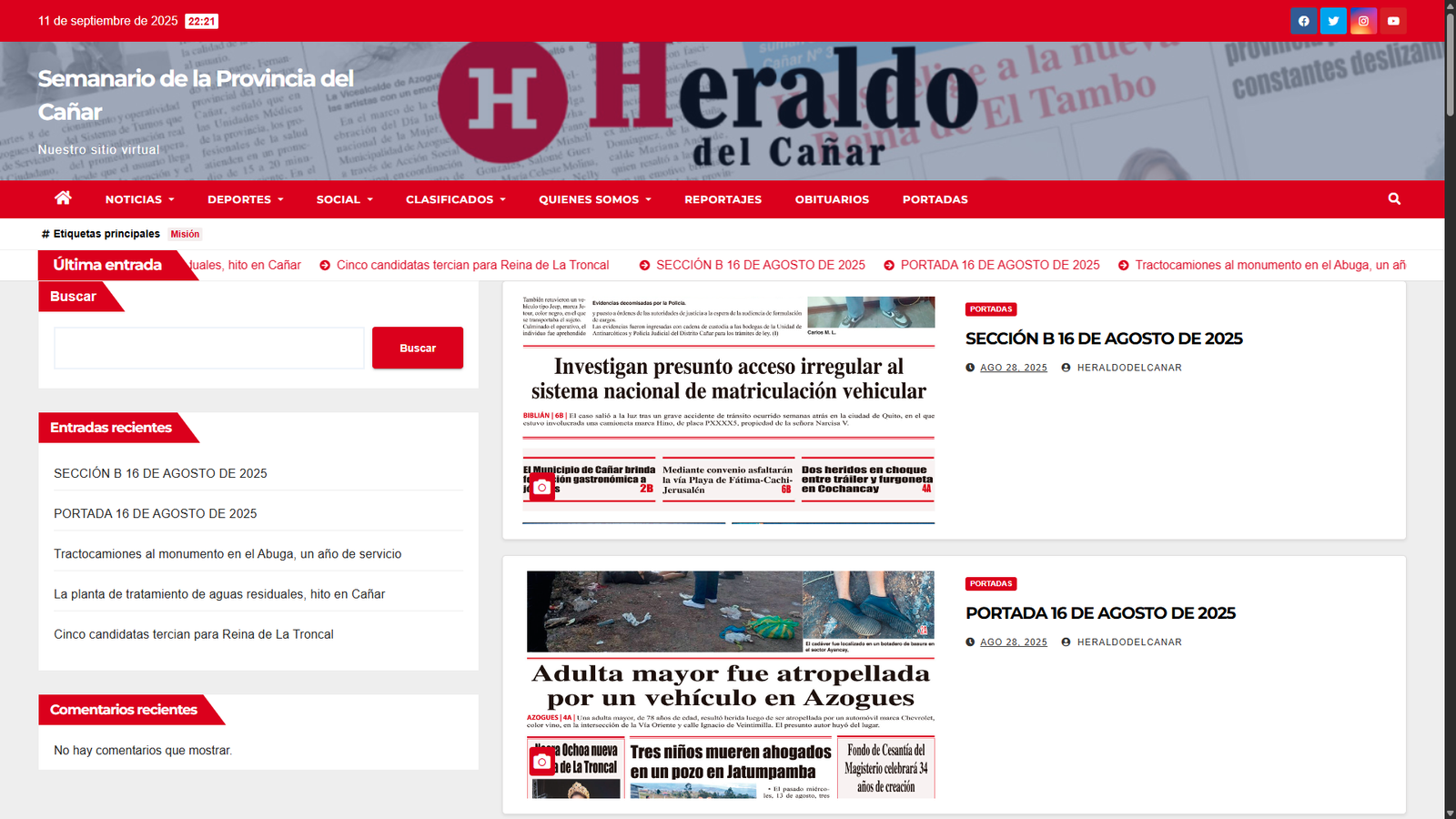 El Heraldo del Cañar